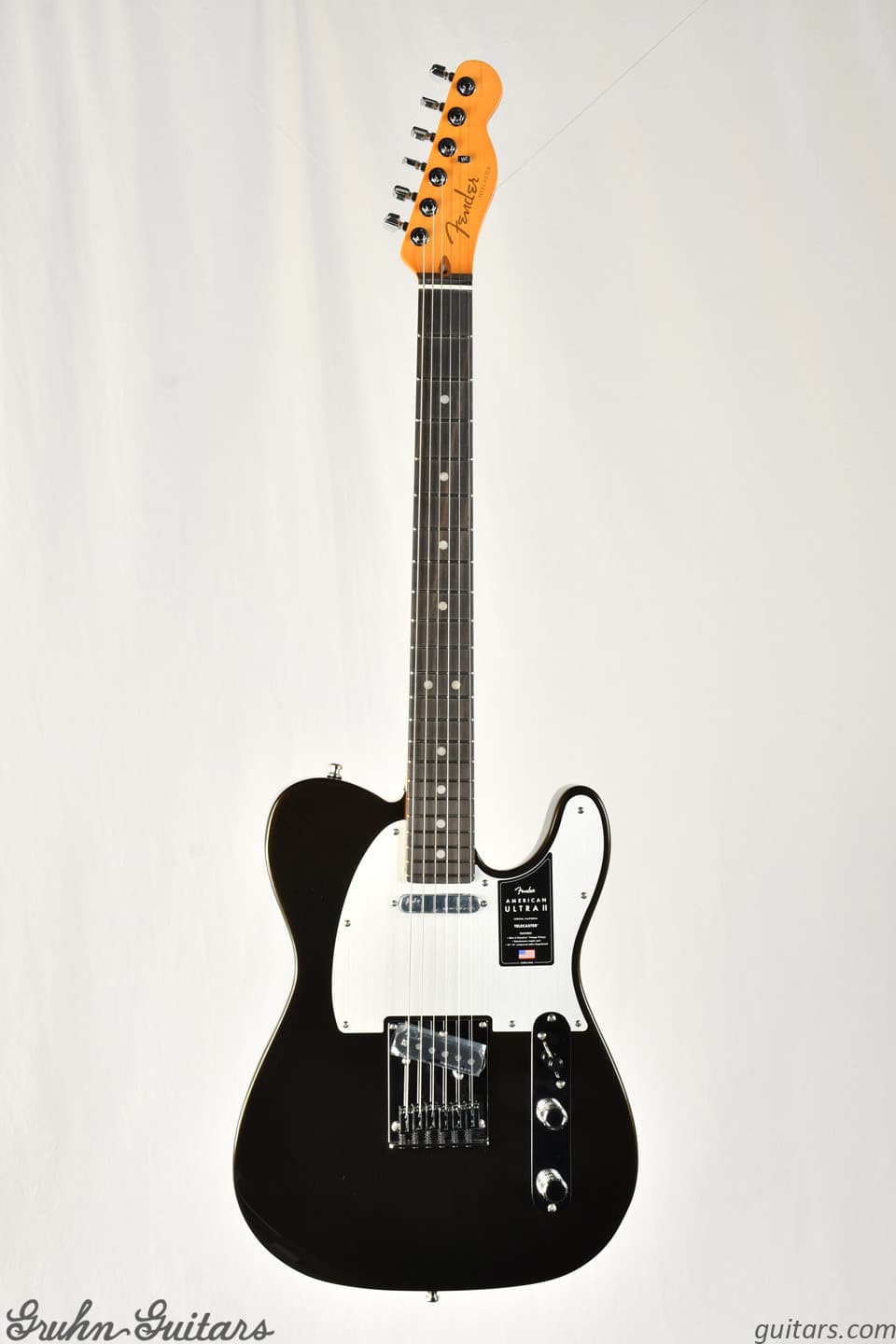 New Fender American Ultra II Telecaster Ebony Fingerboard - Texas Tea