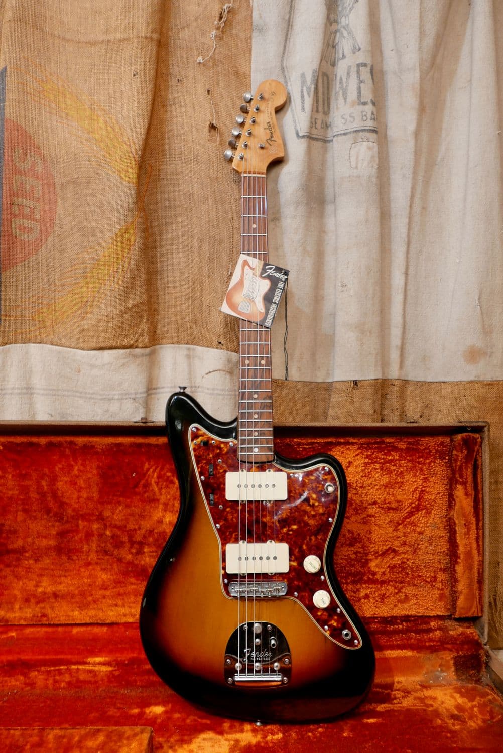 1961-1962 Fender Jazzmaster Sunburst Refin