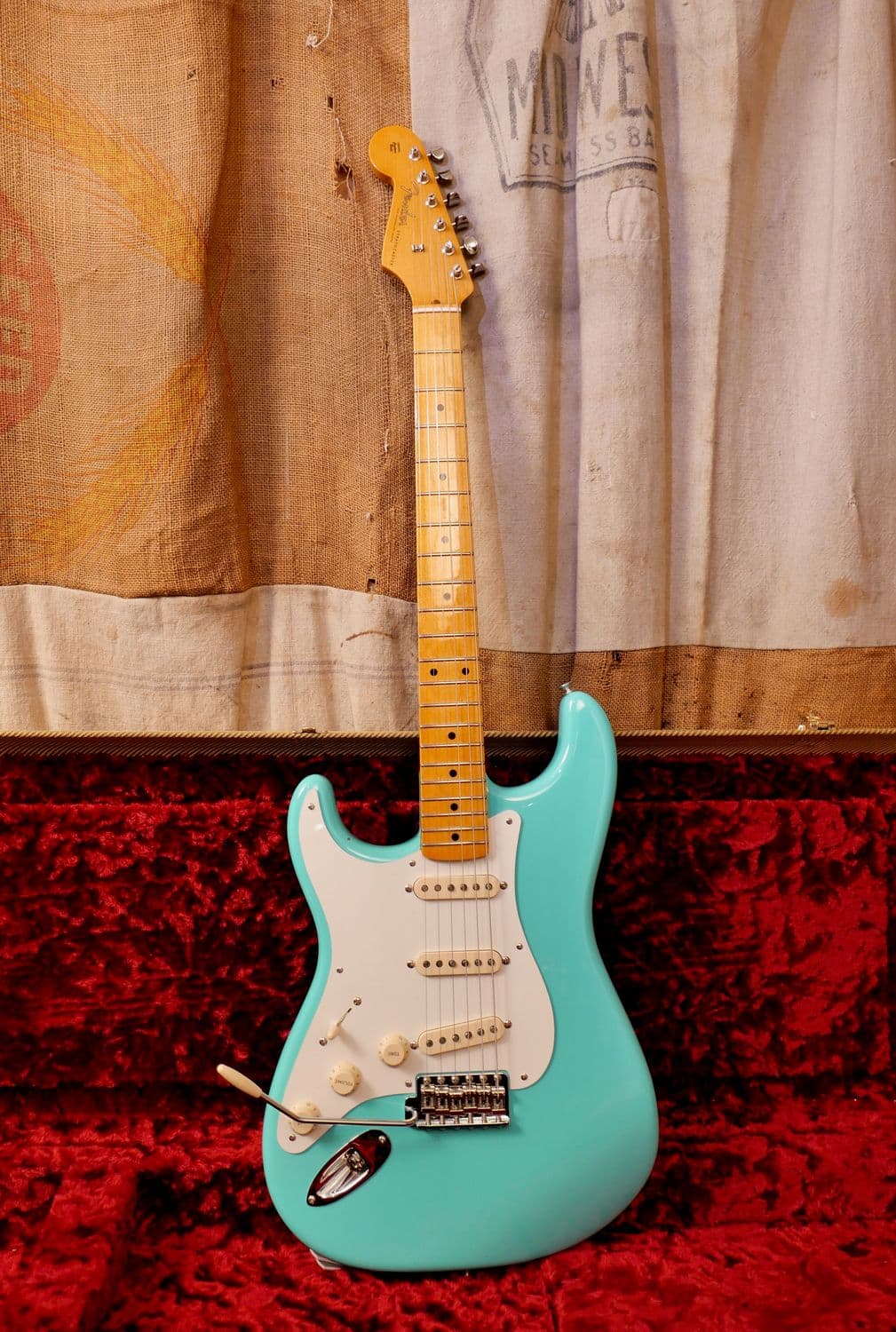 2023 Fender AVRI '57 Stratocaster Lefty Seafoam Green