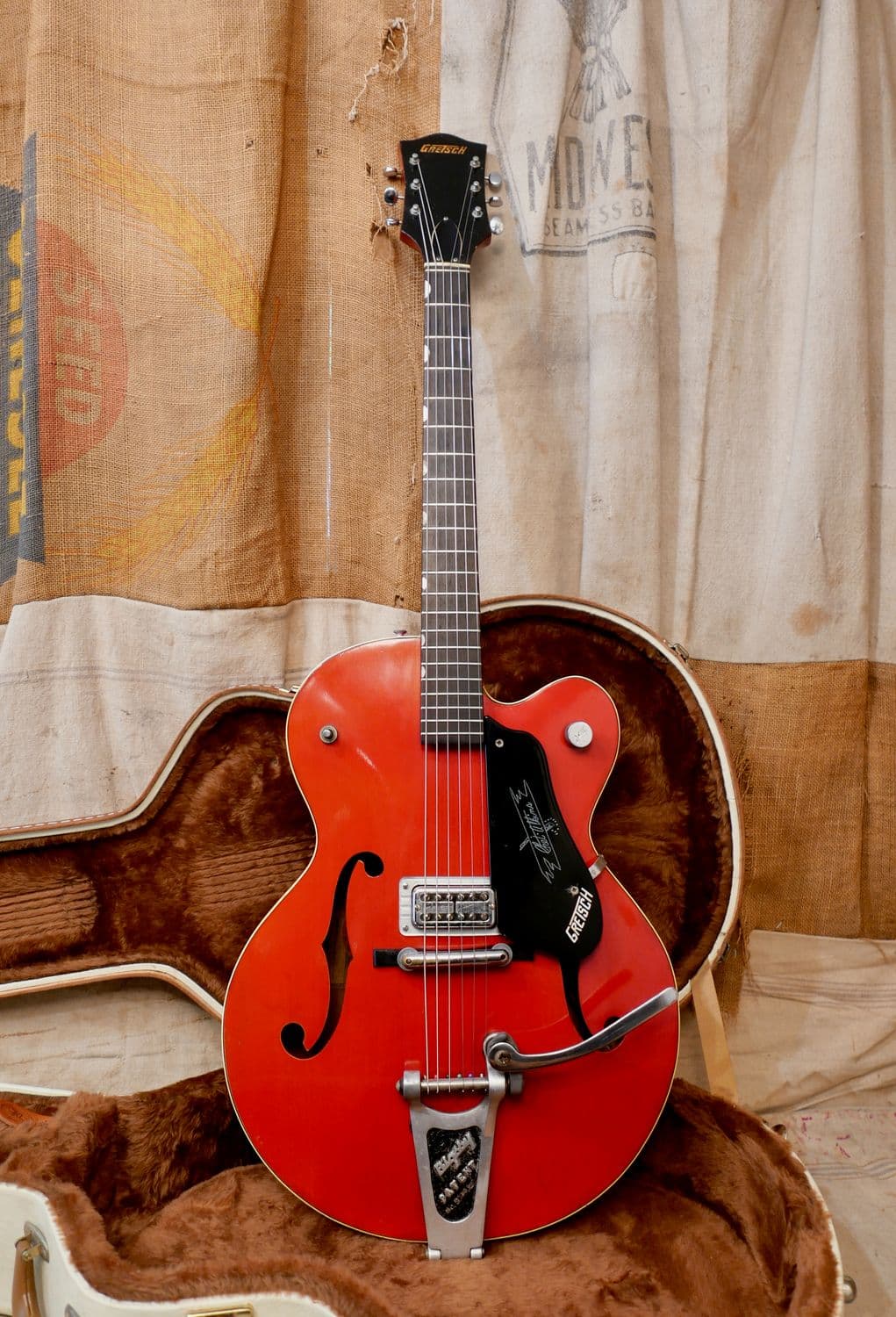 1958 Gretsch 6119 Tennessean Red