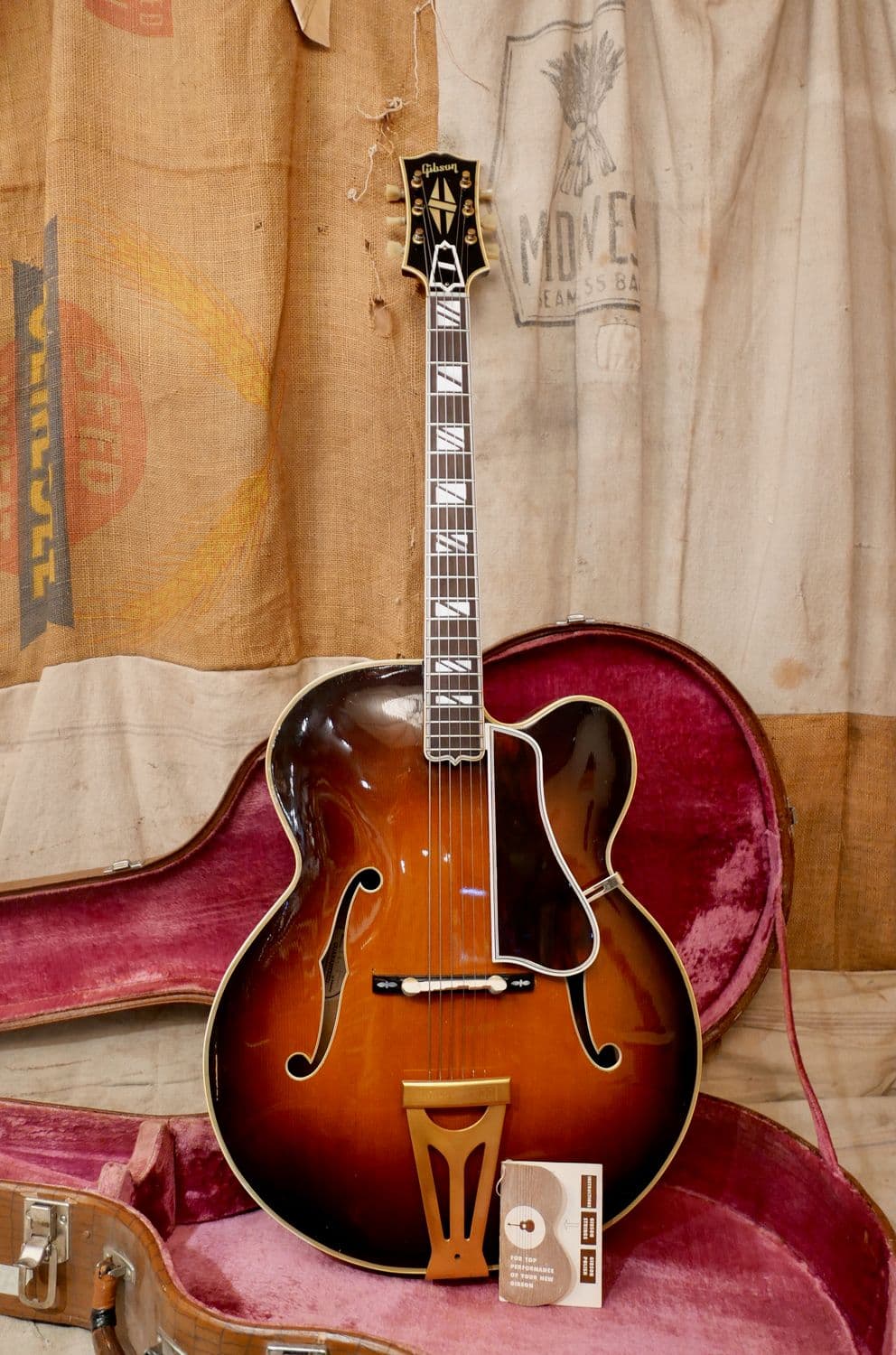 1950 Gibson Super 400-C Sunburst FON 3807-6