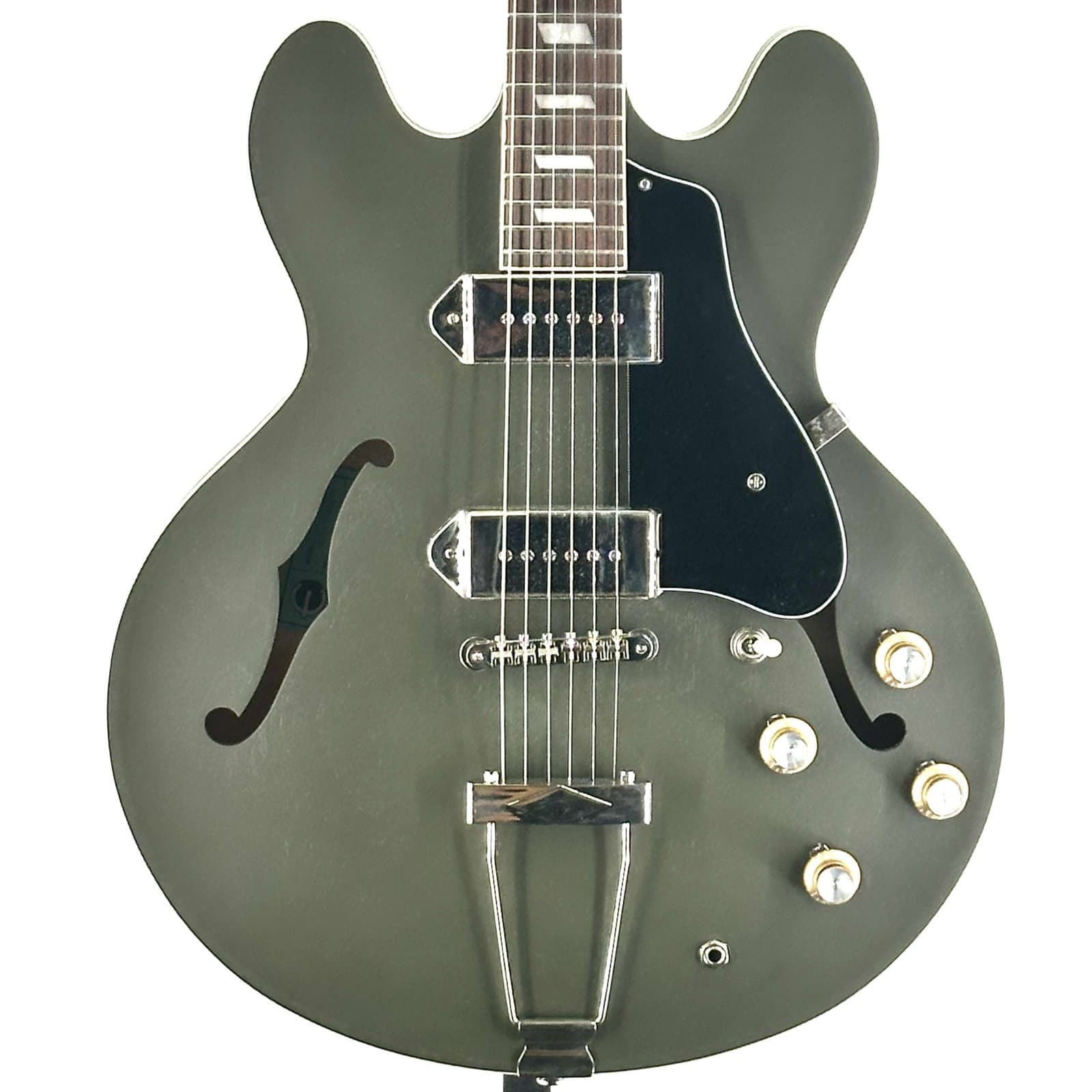 Used Epiphone Casino Worn Olive Drab w/ Hardshell Case