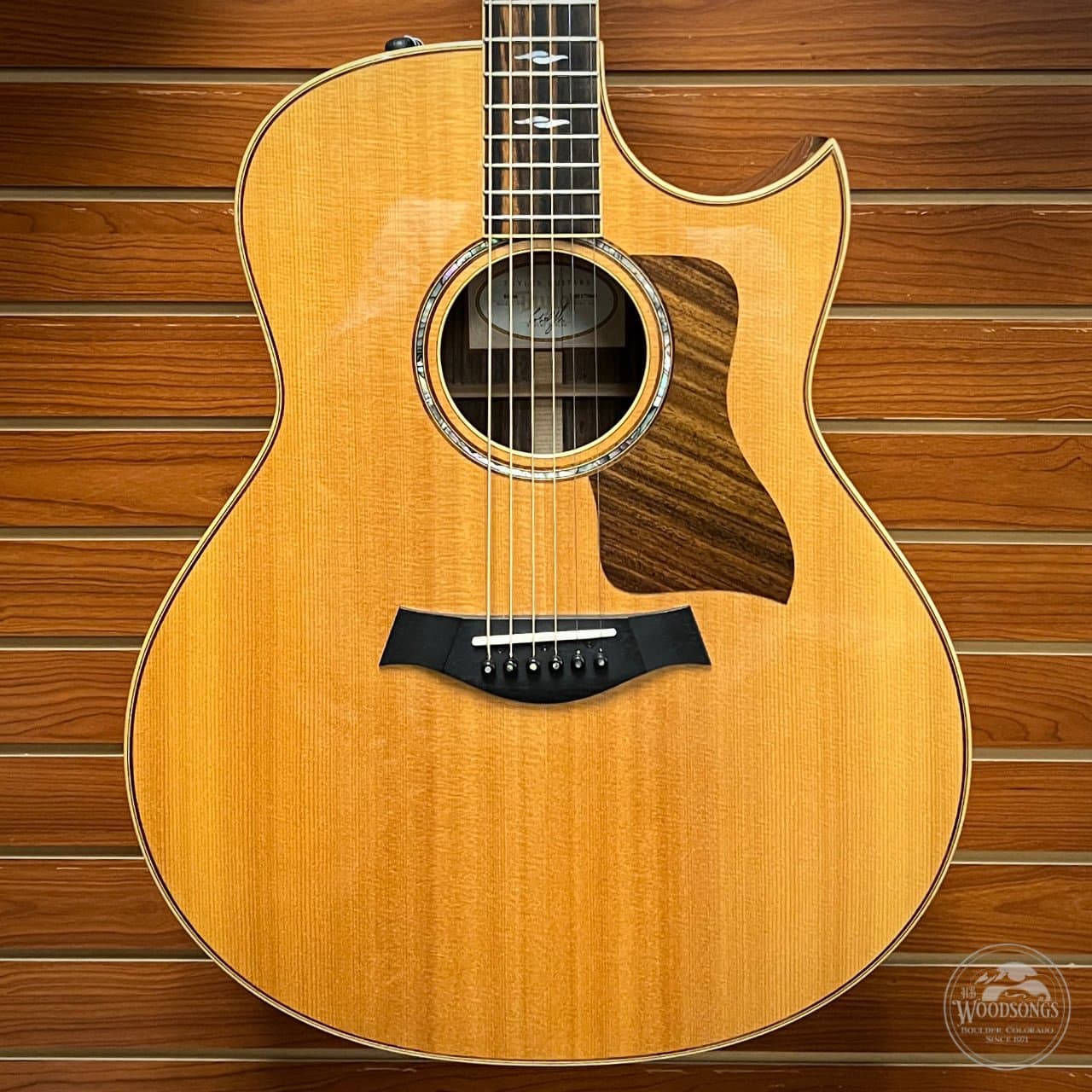 USED TAYLOR 818CE ACOUSTIC GUITAR