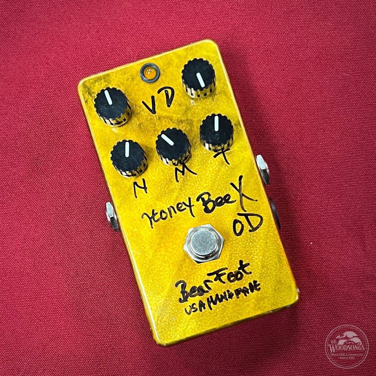 USED BEARFOOT HONEY BEE X OVERDRIVE PEDAL