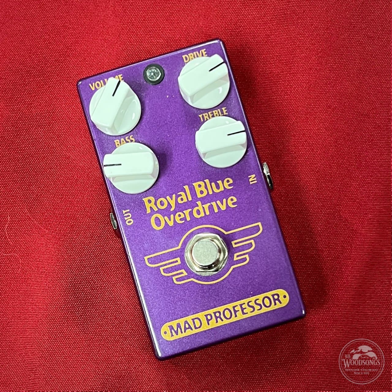 USED MAD PROFESSOR ROYAL BLUE OVERDRIVE PEDAL