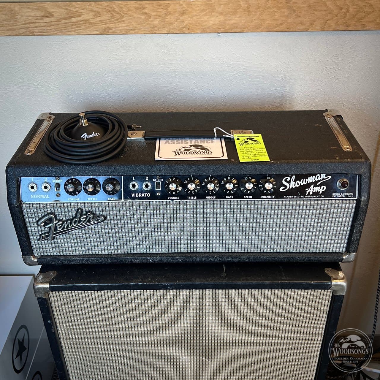 USED 1963 FENDER SHOWMAN