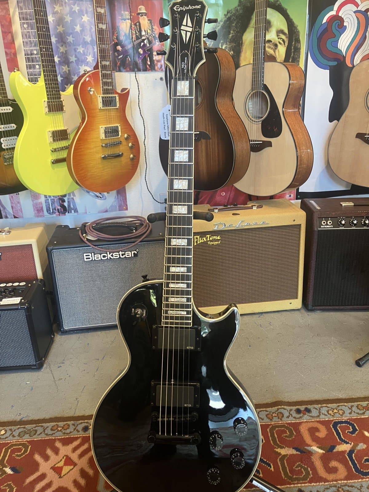 Epiphone MKH Matt Heafy Les Paul - Black - Consignment - With Hardcase