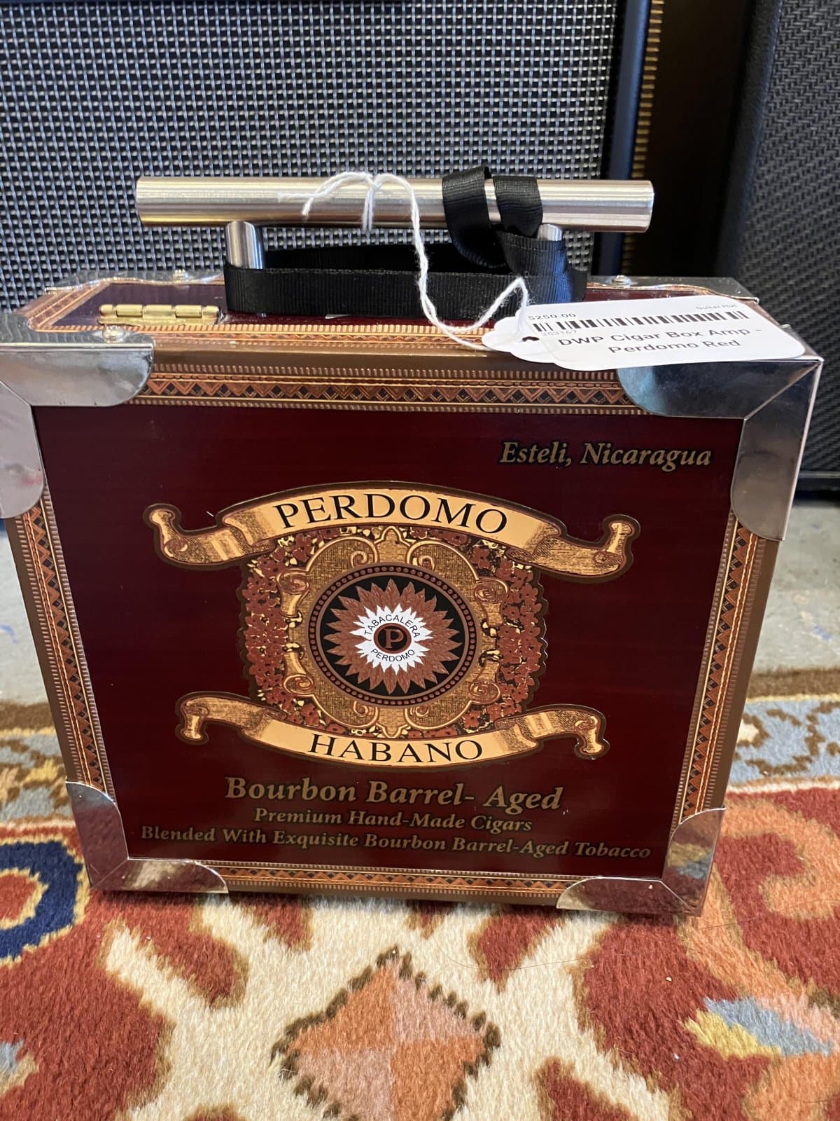 DWP Cigar Box Amp - Perdomo Red CBA128.24