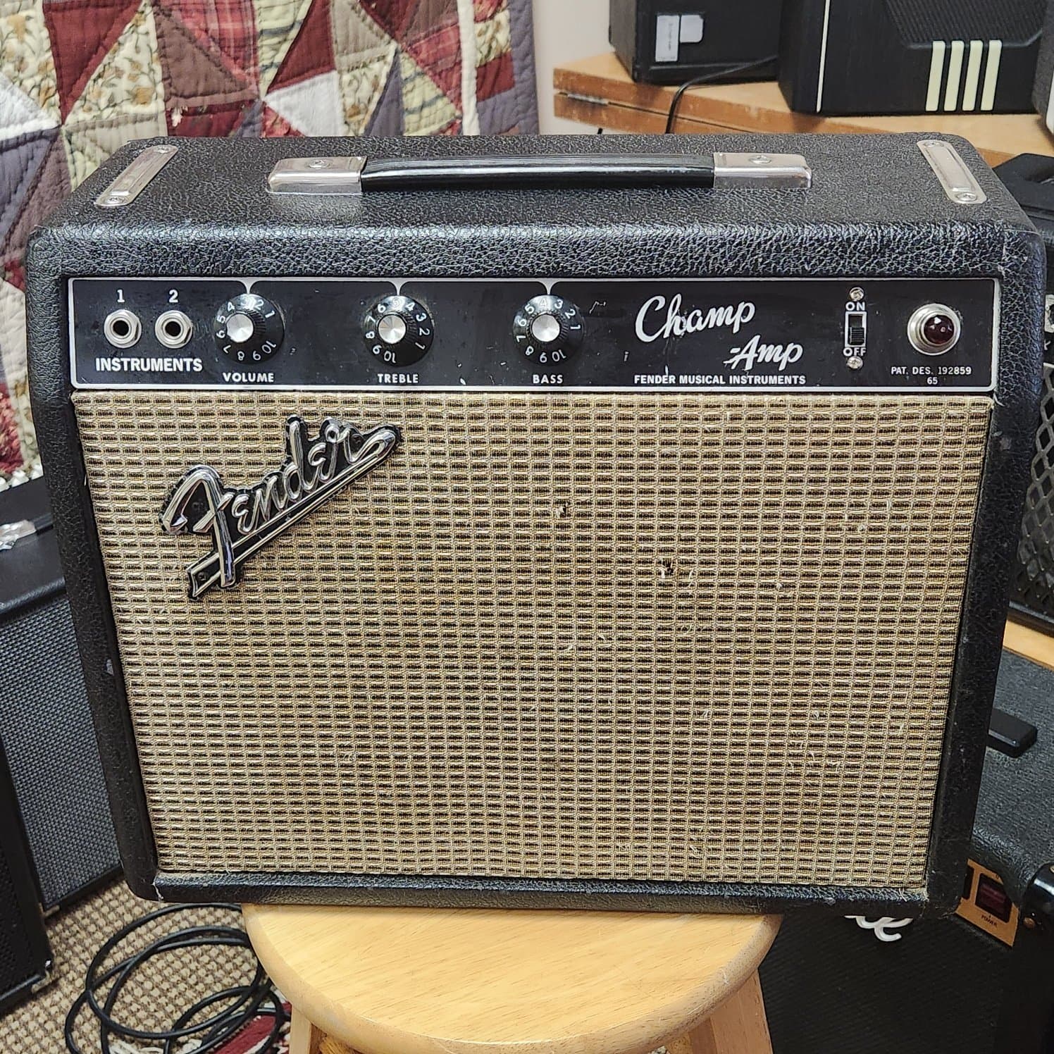 1967 Fender Champ-Blackface