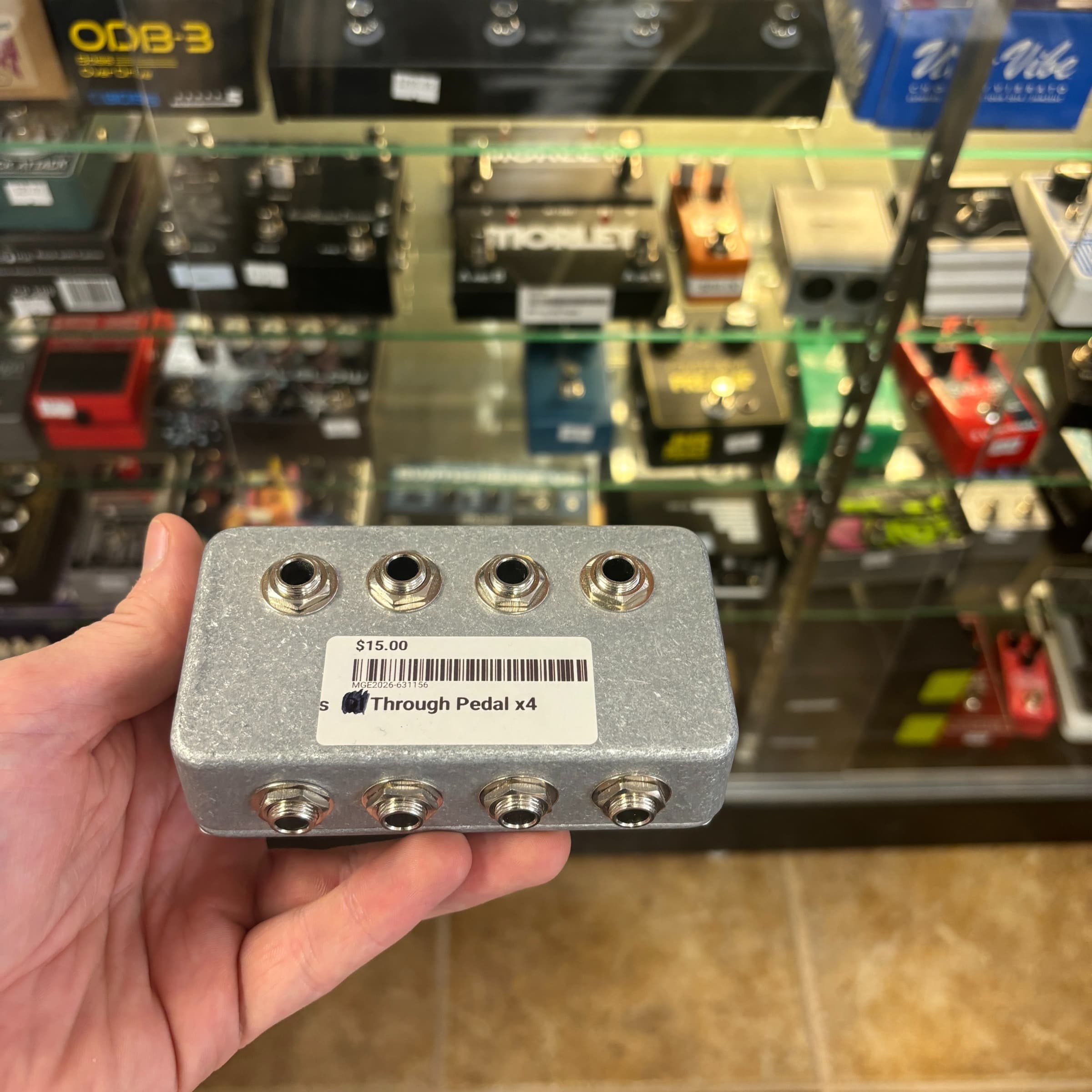 Mini Patch Bay Pedal x4