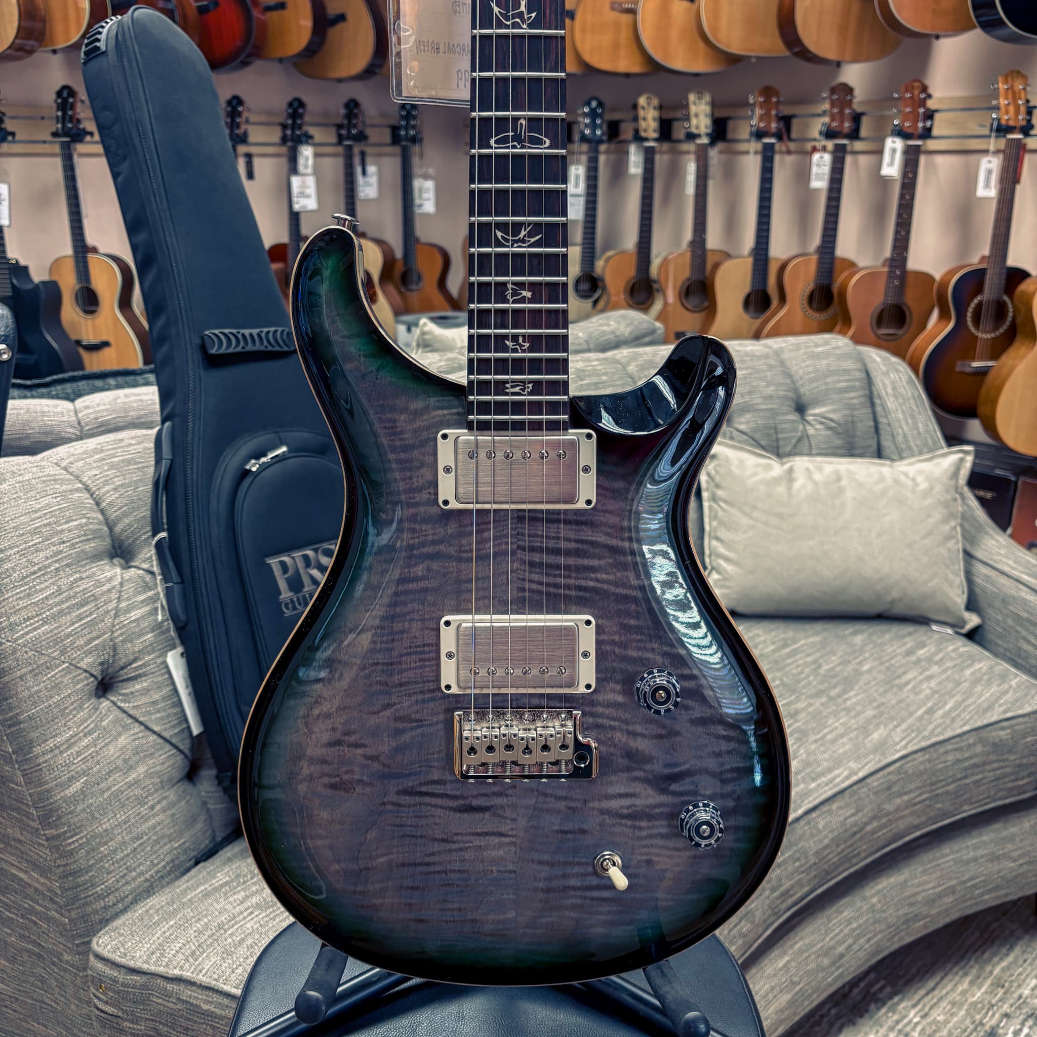 PRS CE22 Limited – Charcoal Green Smokeburst