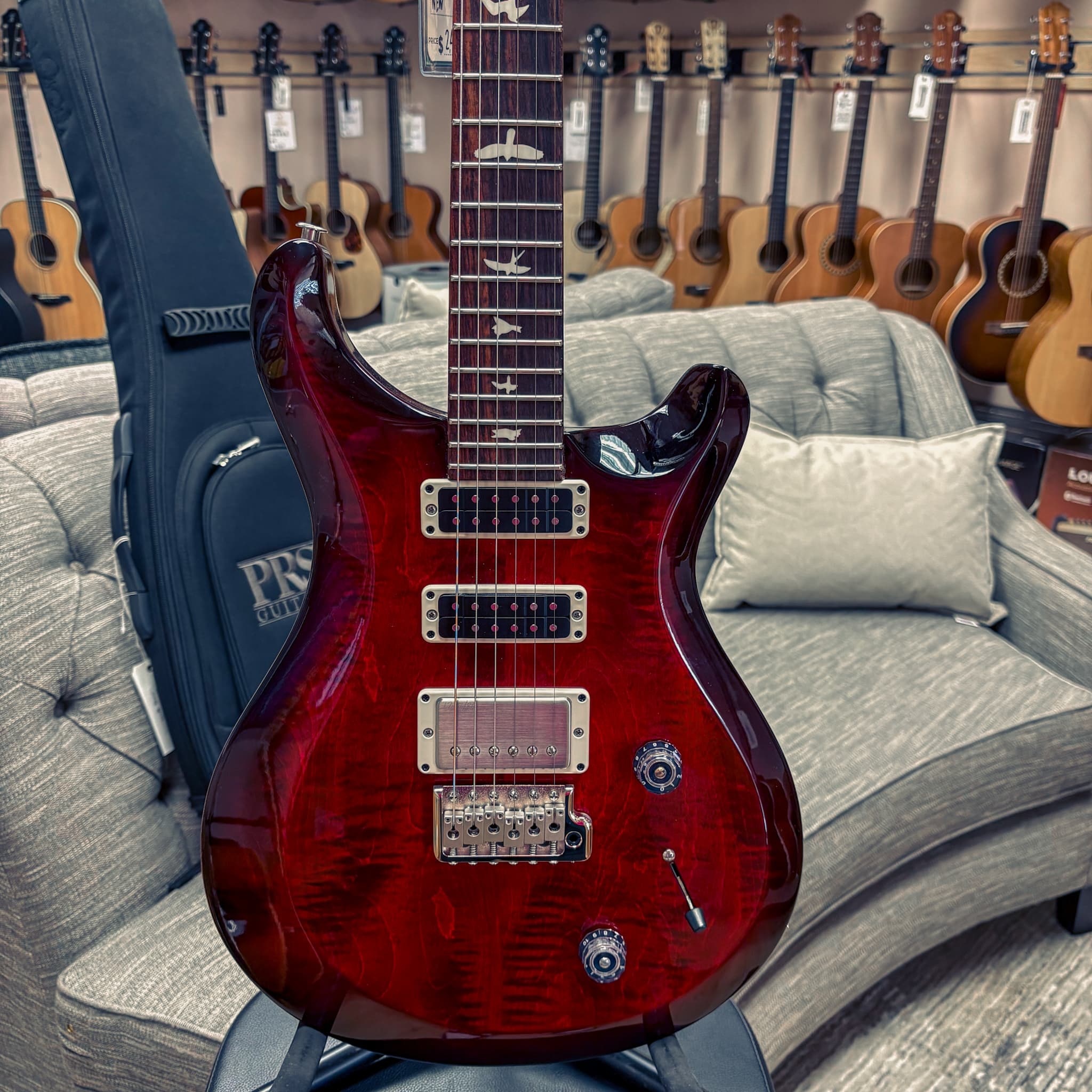 PRS S2 Studio – Fire Red