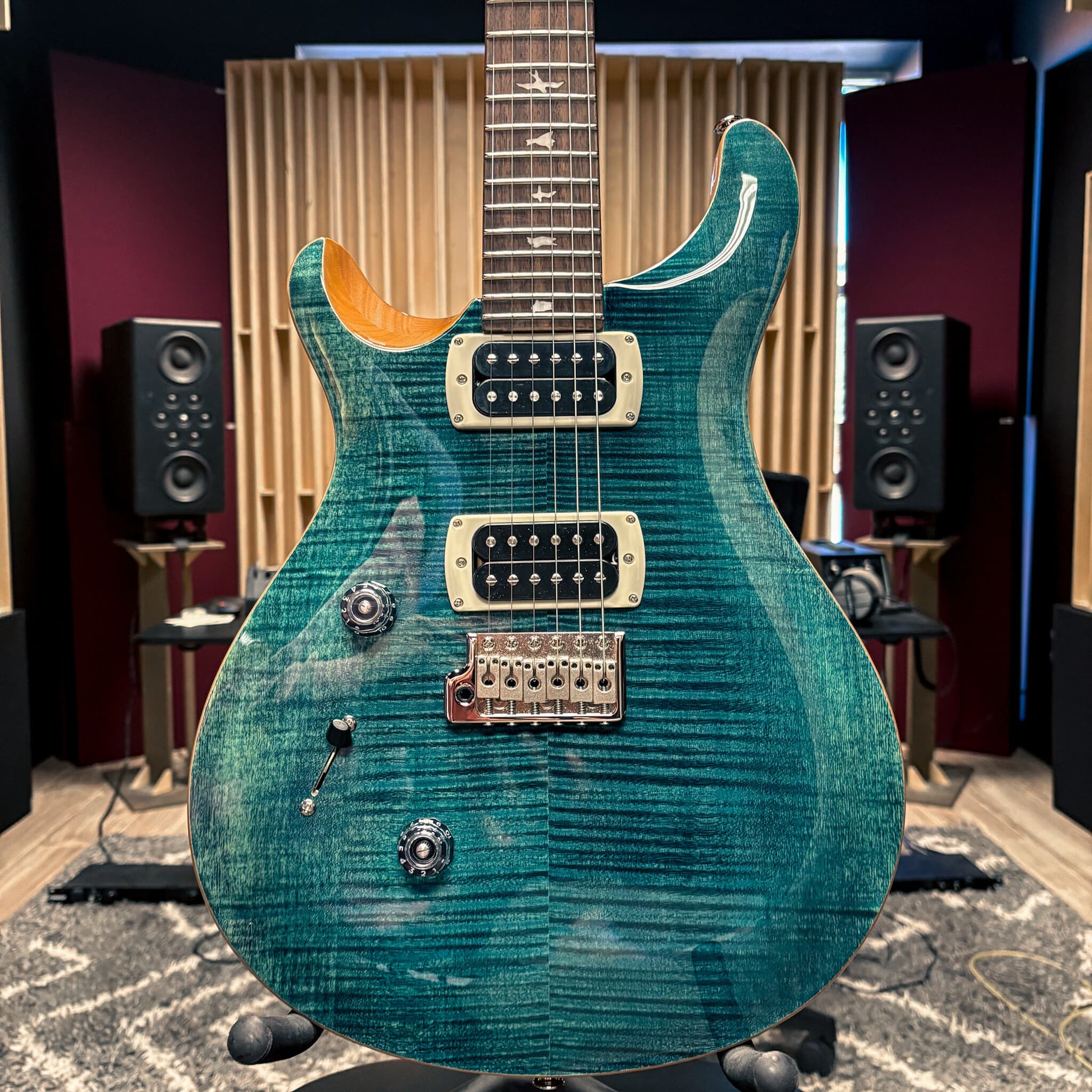 PRS SE Lefty Custom 24 Slate Blue