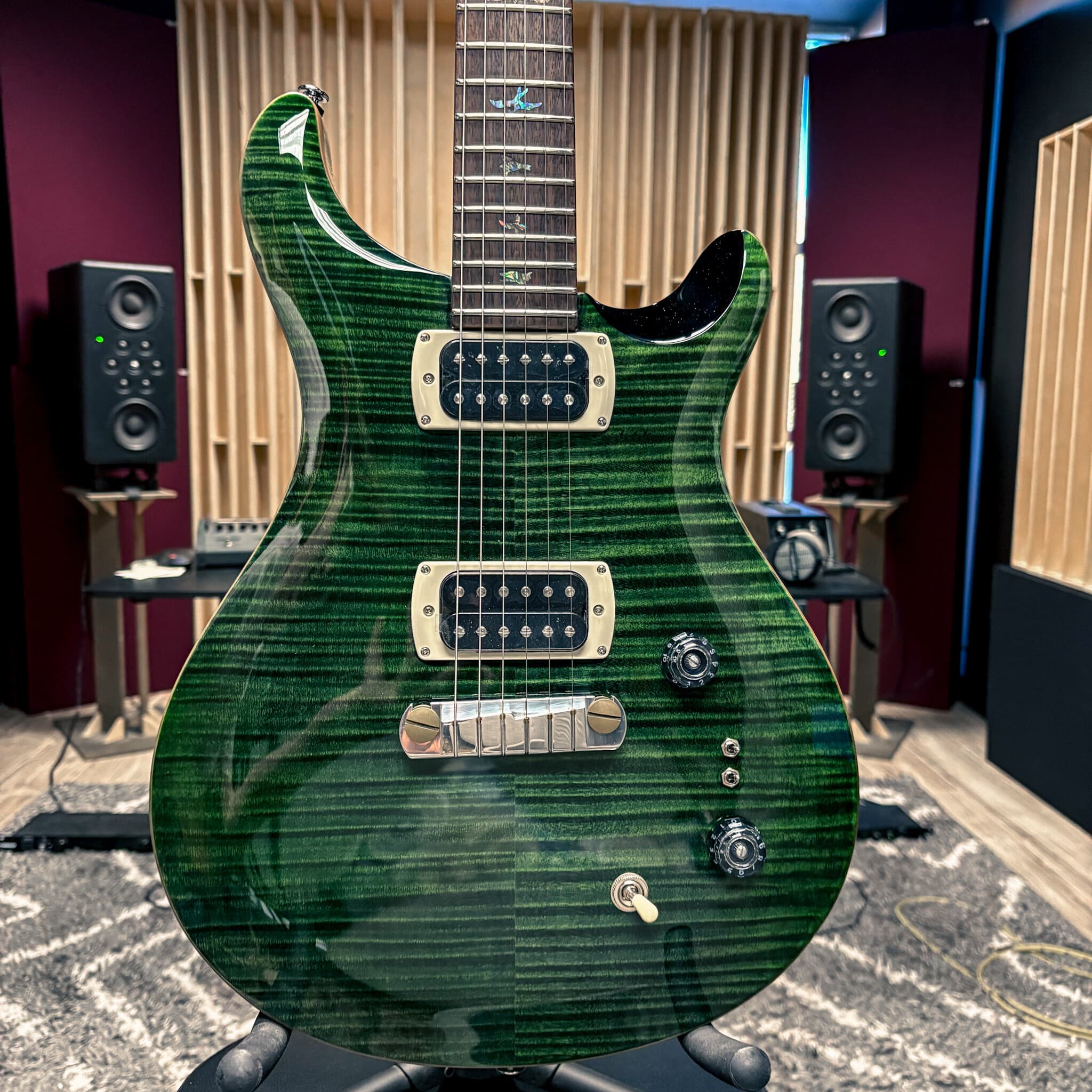 PRS SE Paul's Guitar Teal Black