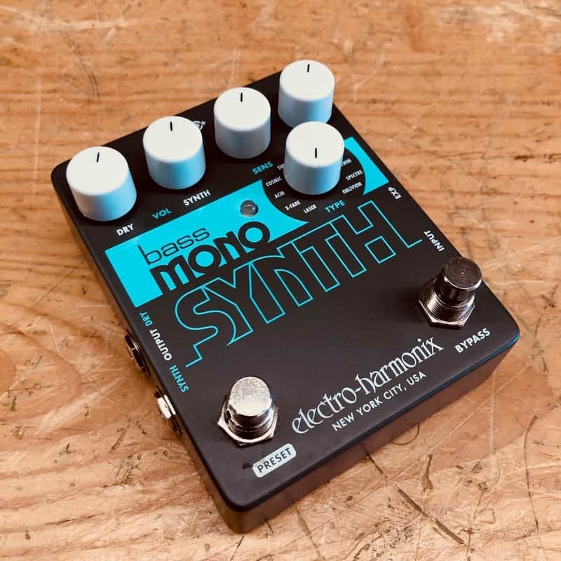 Electro Harmonix Bass Mono Synth Effect Pedal