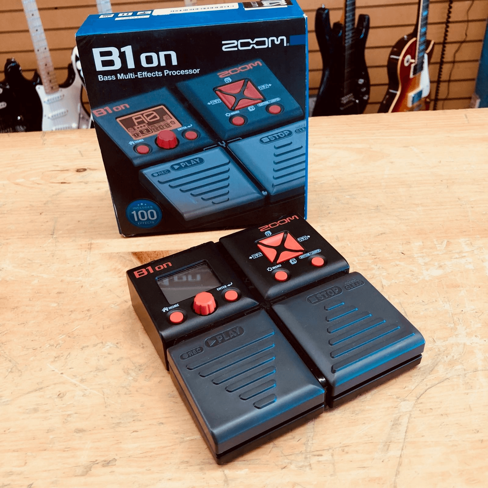 Zoom B1on Bass Multi-FX Pedal