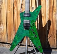 Dean USA ML w/Floyd Flame Maple Emerald Burst 6-String Electric Guitar