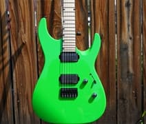 ESP CUSTOM SHOP M-II CTM/M    Neon Green  6-String Electric Guitar 2025