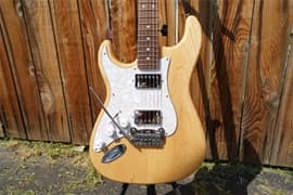 G&L USA Legacy HH Natural Gloss Left Handed 6-String Electric Guitar