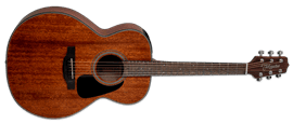 Takamine GLN11E NS Mahogany 6-String Acoustic Electric Guitar