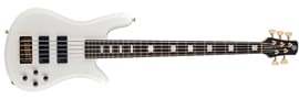 Spector NS Icon Bolt-on 5 White Gloss 5-String Electric Bass Guitar