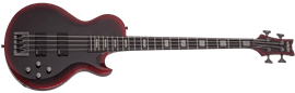 Schecter DIAMOND SERIES Nadja Peulen NP-4 Red Syren   4-String Electric Bass Guitar