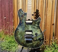 Peavey HP2 Burled Cobalt Burst True Temperament Frets 6-String Electric Guitar