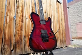 ESP USA TE-II FR See Thru Black Cherry Sunburst 6-String Electric Guitar