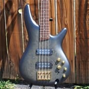 Ibanez SR300EDX FDM Frozen Gold Matte 4-String Electric Bass Guitar