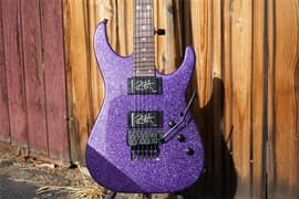 ESP Custom Shop KH-2 Neck Thru Purple Sparkle Kirk Hammett 6-String Electric Guitar