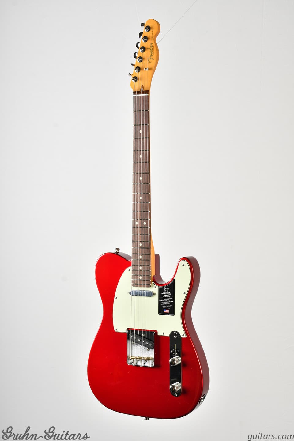 New Fender Limited Edition American Professional Classic Telecaster (Silent System) - Candy Apple Red