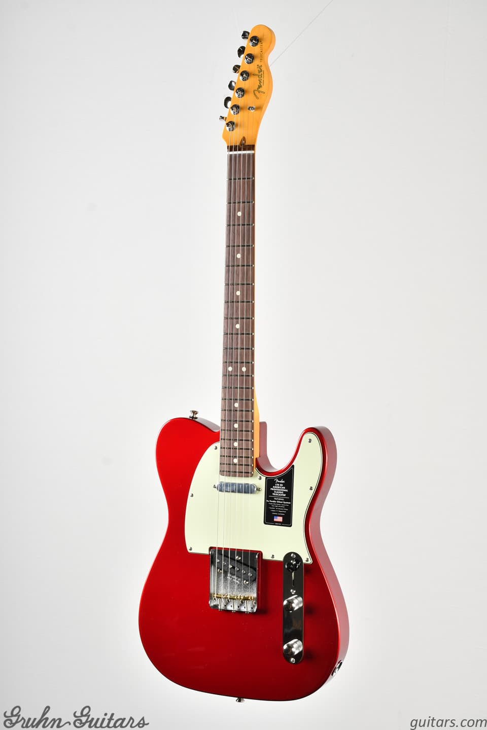 New Fender Limited Edition American Professional Classic Telecaster (Silent System) - Candy Apple Red