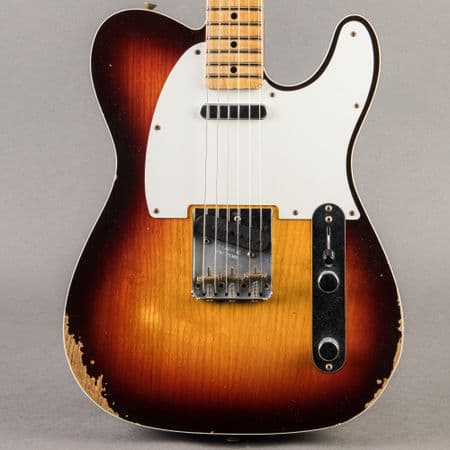 Fender Custom Shop '59 Telecaster Custom 2024, Wide Fade Chocolate Sunburst