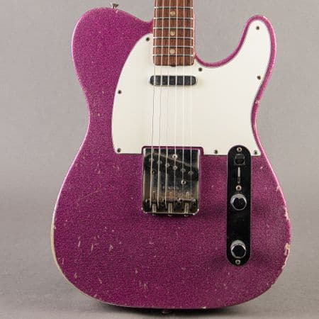 Fender Telecaster 1966, Purple Metal Flake Refin