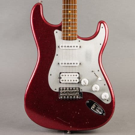 Fender Custom Shop Limited Edition Stratocaster Relic HSS 2000s, Red Sparkle