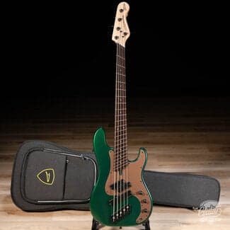 Dingwall Guitars Dingwall SP1 5-String Bass – Gloss Dark Candy Green