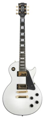 Gibson Les Paul Custom, Ebony Fingerboard Gloss Alpine White