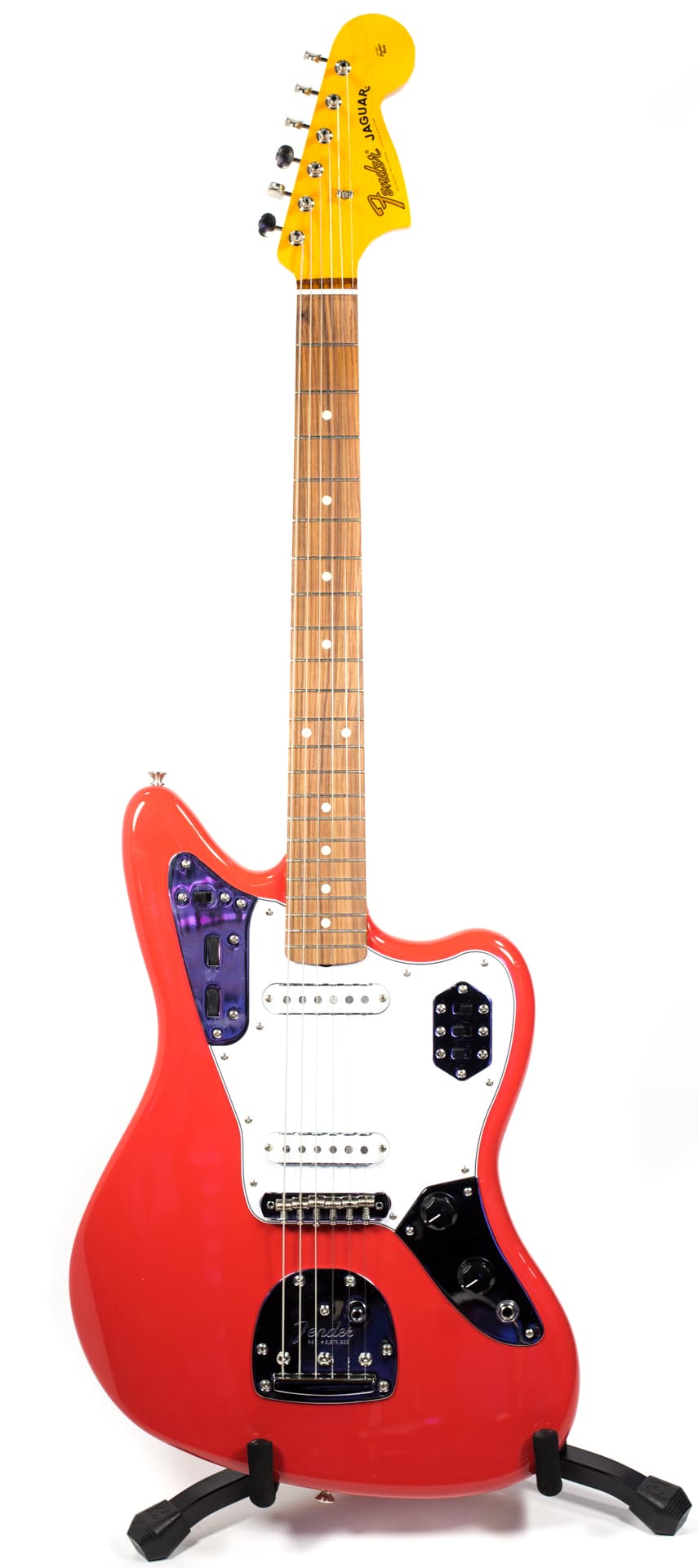 Fender Jaguar Classic 60’s Lacquer Pau Ferro Fiesta Red