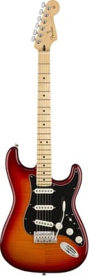 Fender Player Stratocaster Plus Top Maple Fingerboard Aged Cherry Burst
