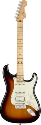 Fender Player Stratocaster HSS Maple Fingerboard 3-Color Sunburst