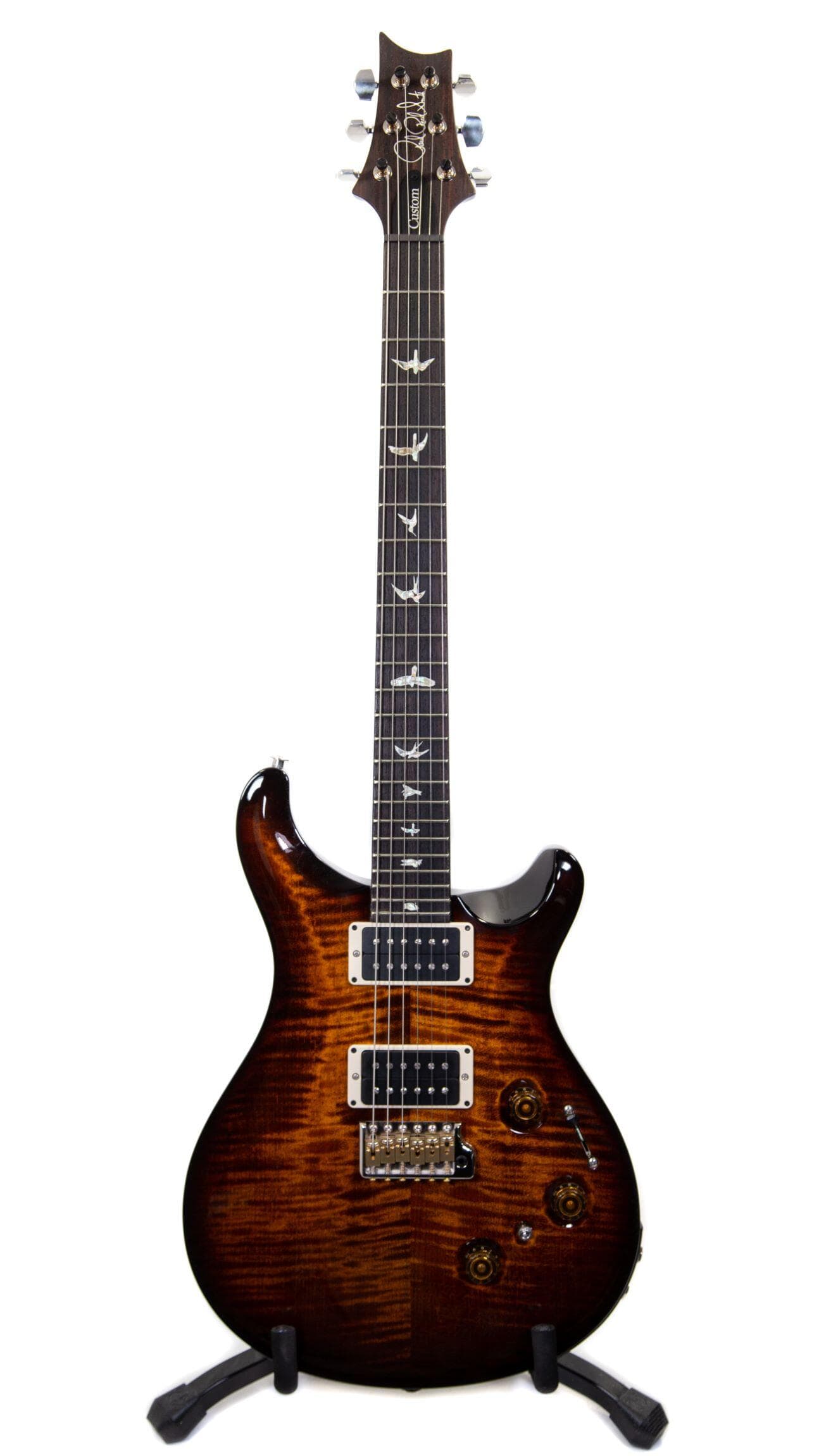 PRS Paul Reed Smith Custom 24 Piezo Black Gold Burst