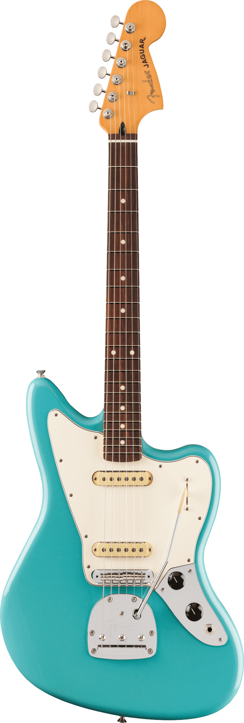 Fender Player II Jaguar, Rosewood Fingerboard, Aquatone Blue
