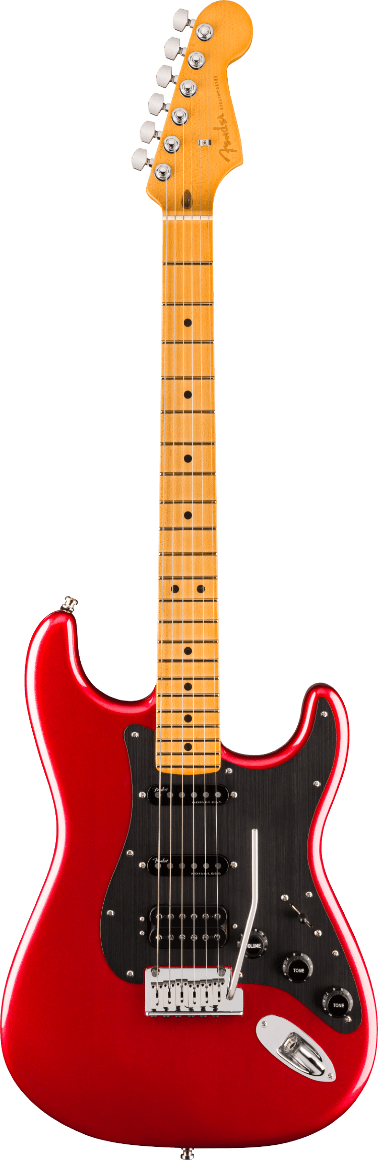 Fender American Ultra II Stratocaster HSS, Maple Fingerboard, Sinister Red