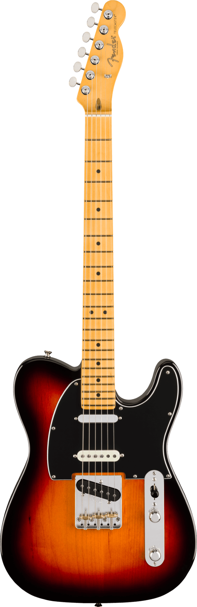 Fender American Professional Classic Telecaster SSS, Maple Fingerboard, 3-Color Sunburst