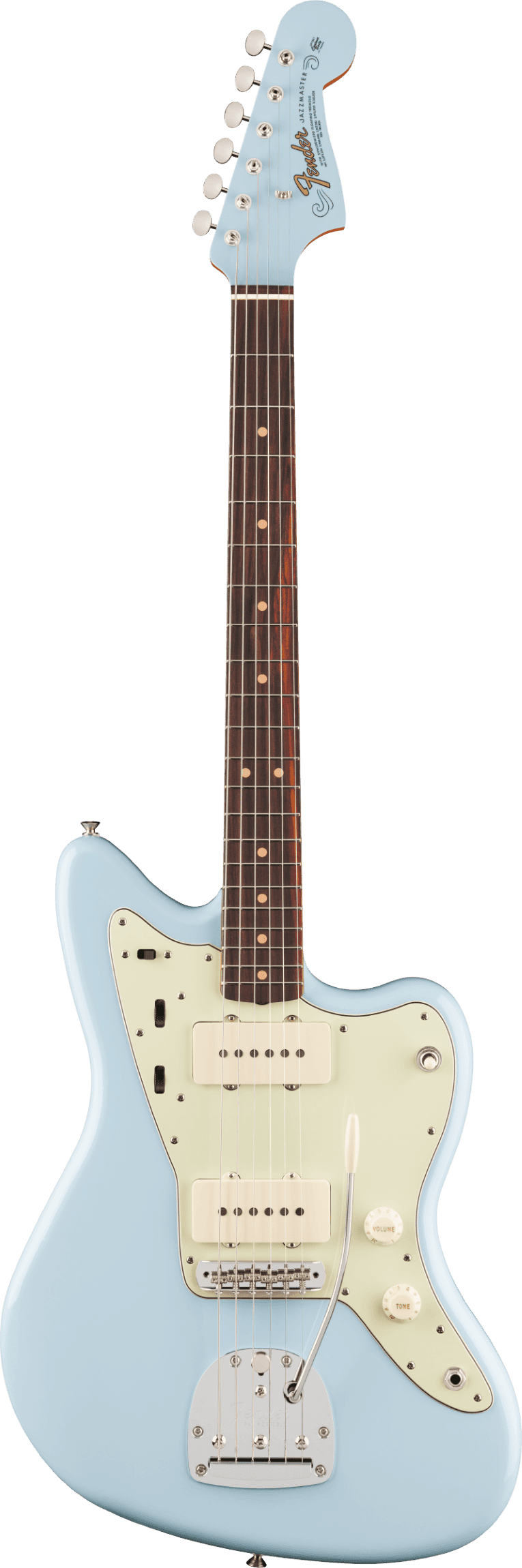 Fender Vintera III Mid ’60s Jazzmaster, Rosewood Fingerboard, Sonic Blue