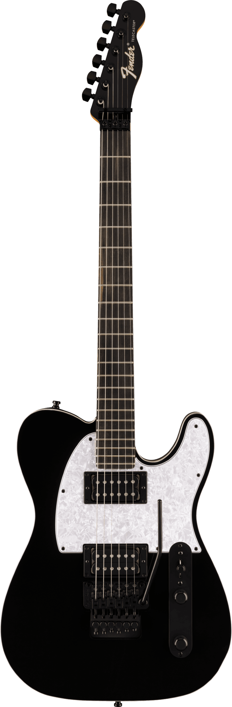 Fender Limited Edition Player Fusion Telecaster HH Floyd Rose, Ebony Fingerboard, Black