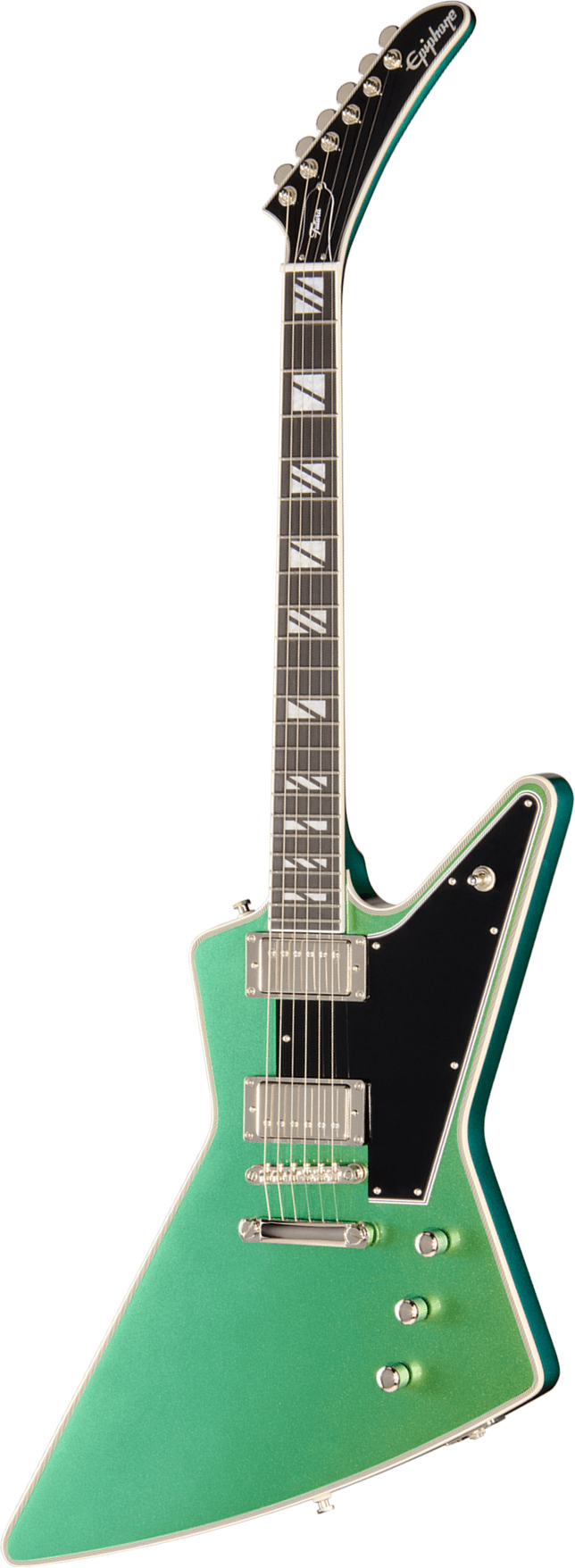Epiphone Explorer Custom Futura, Dragonfly Shift