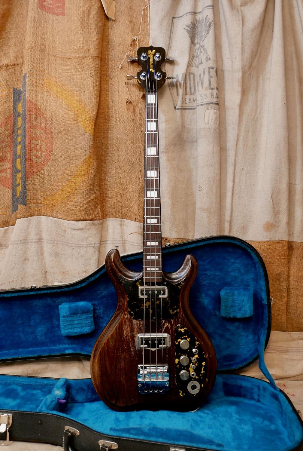 1970's H.S. Anderson BB-1 Bass Alembic Style Natural