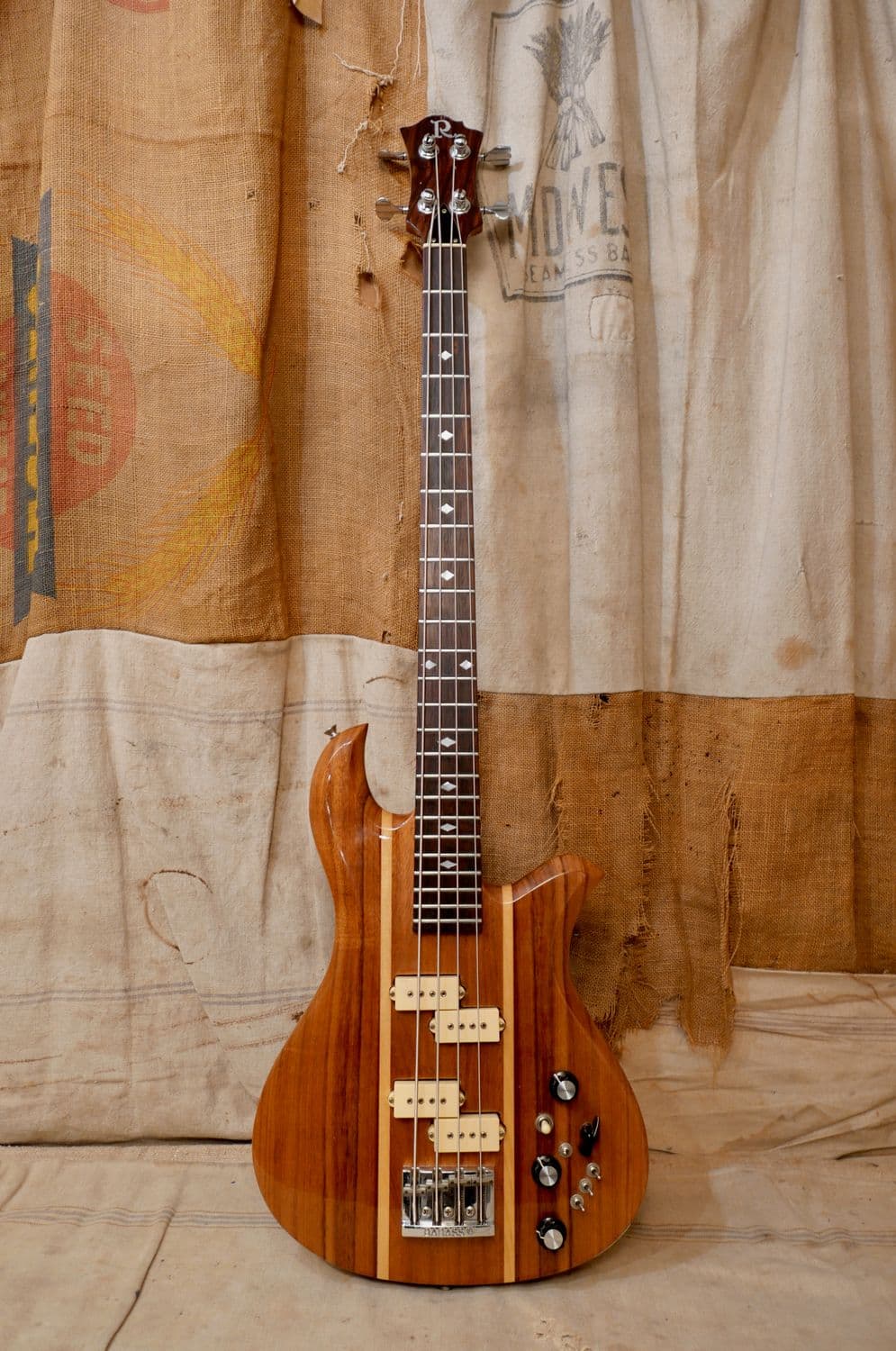 1979 B.C. Rich Eagle Bass Natural BC Rich