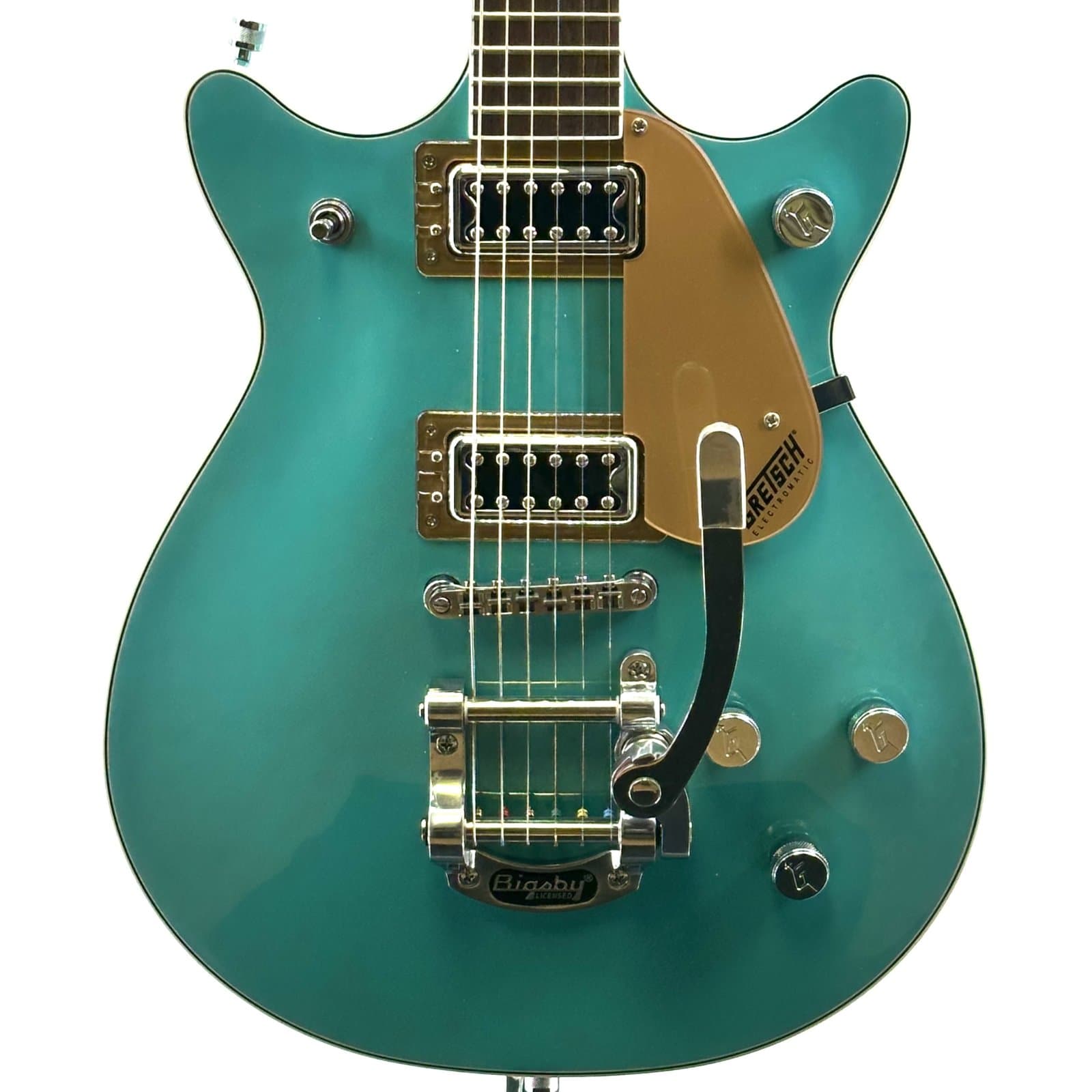 Gretsch G5232T Electromatic Double Jet with Bigsby Caicos Green